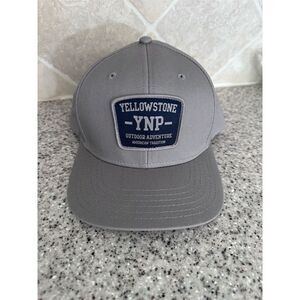 Rock Canyon Yellowstone National Park Gray Baseball Cap Adjustable Snapback